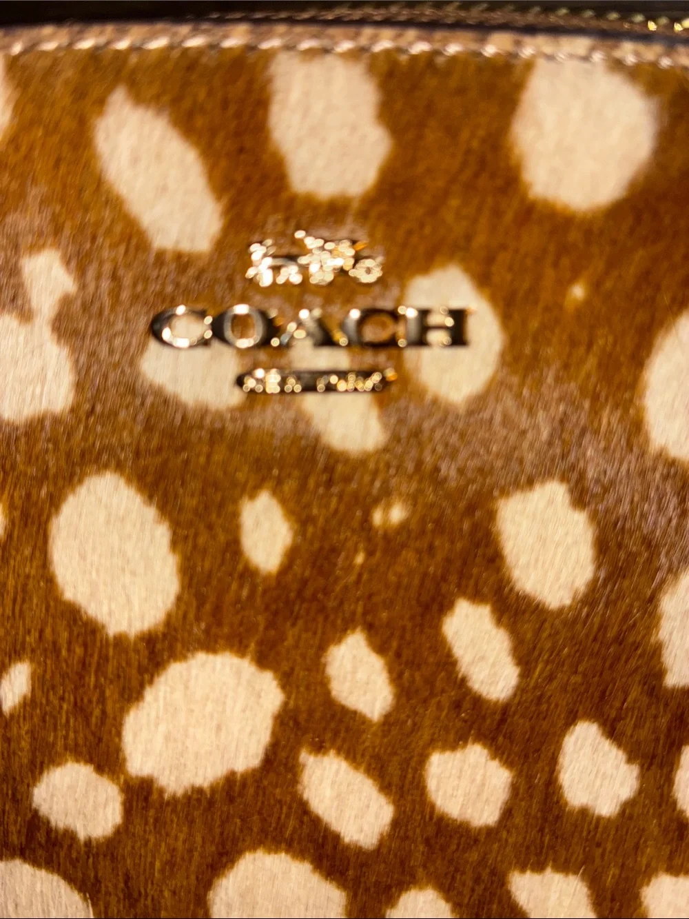 Coach 100 authentic